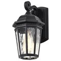 Nuvo East River Outdoor Small Wall Lantern 1 Light Matte Black Finish 60/5945